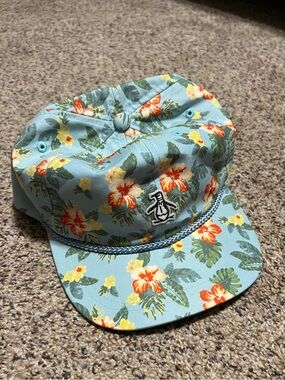 Original penguin print rope cap